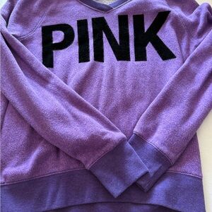 Victoria Secret Pink Sweatshirt purple medium